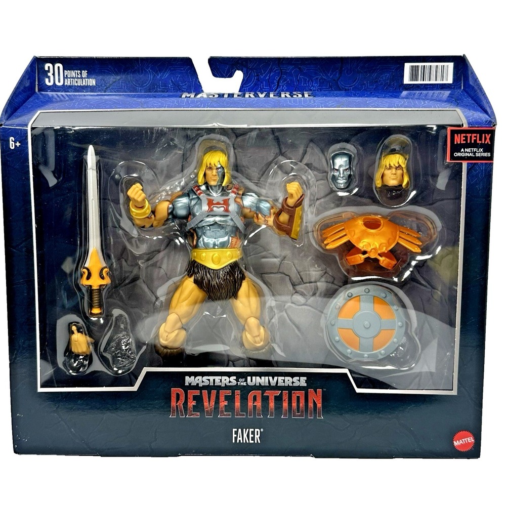 Masters Of The Universe Revelation Faker Deluxe Action Figure Mattel Netflix